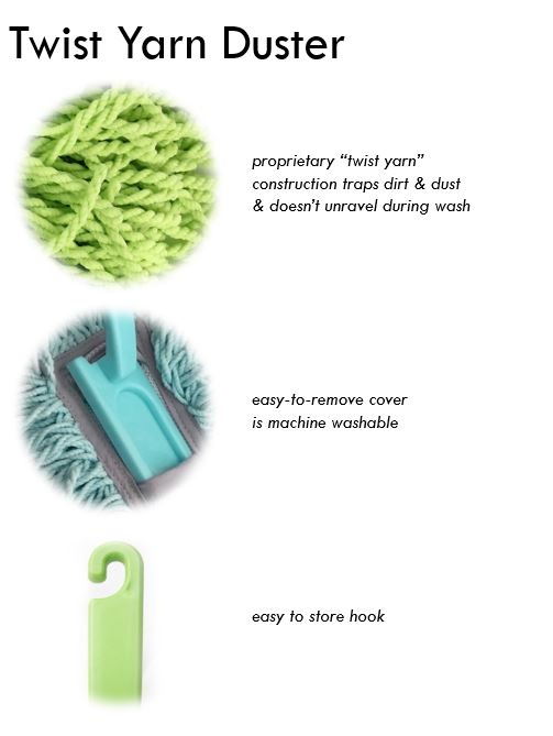 Everplush Company Twist Yarn Reusable Microfiber Duster