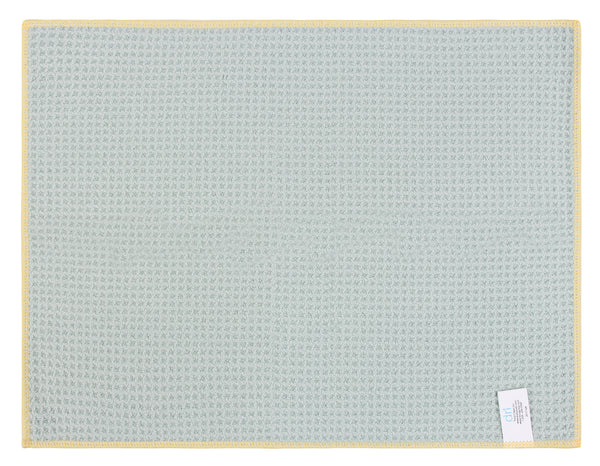 Everplush Company Waffle Kitchen Towels 6 Pack Cool Blue