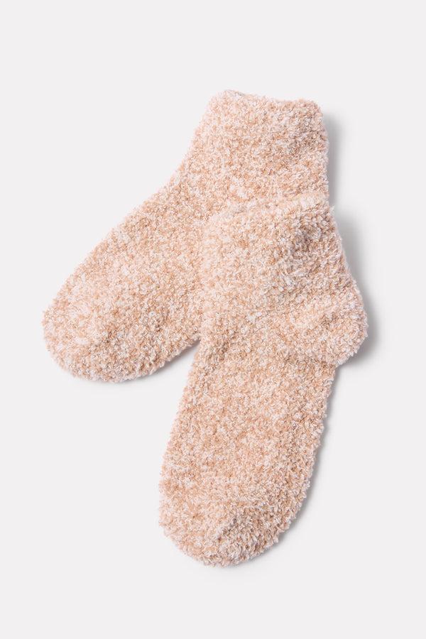 everve CozyChic Heathered Tennis Socks Willow/White