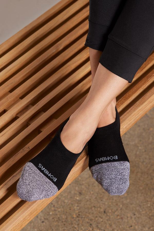 Everve 3 Pack Cushion No Show Black