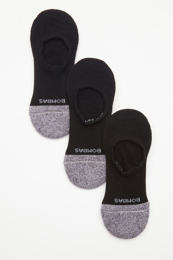 everve 3 Pack Cushion No Show Black