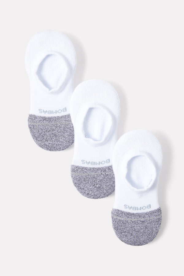 everve 3 Pack Cushion No Show Socks White