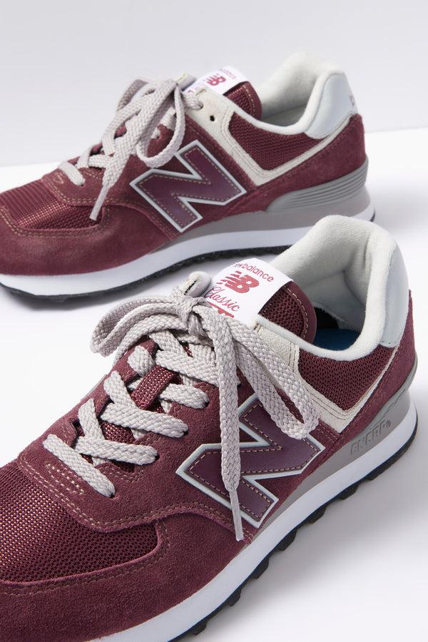 Everve 574 Sneaker Burgundy