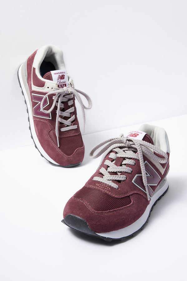 everve 574 Sneaker Burgundy