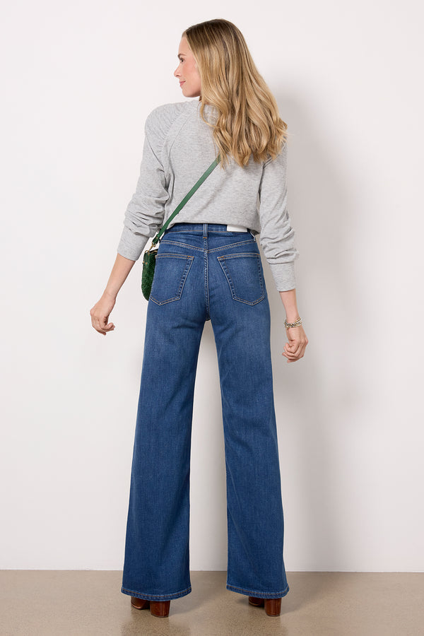 Everve 70s Ultra High Rise Wide Leg Montereyfade