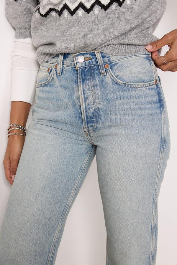 Everve 90s High Rise Loose Ojaiindigo