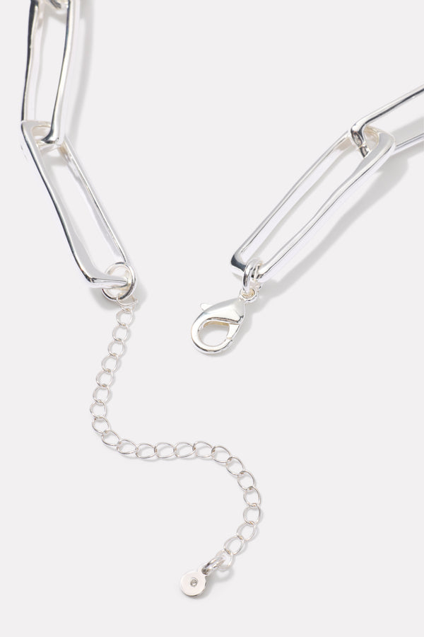 Everve Adair Chain Necklace Silver