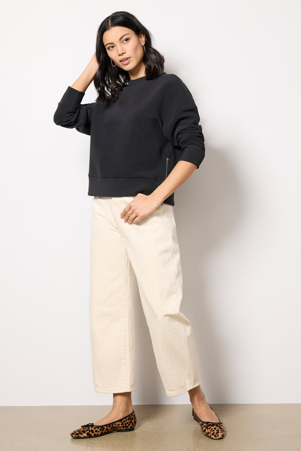 Everve Addelyn Sweat Black