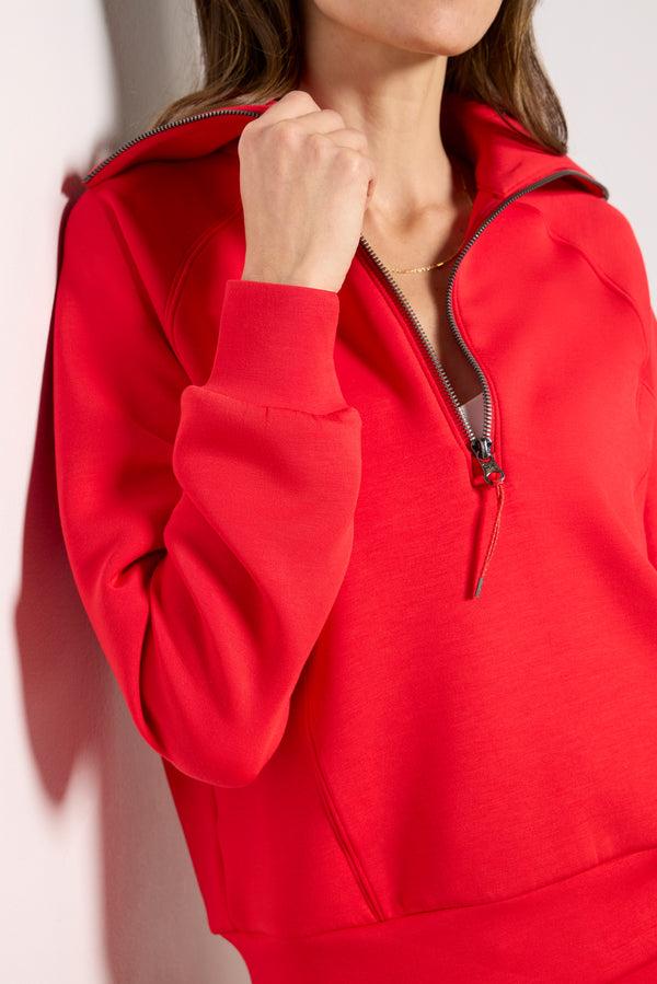 Everve AirEssentials Half Zip Red