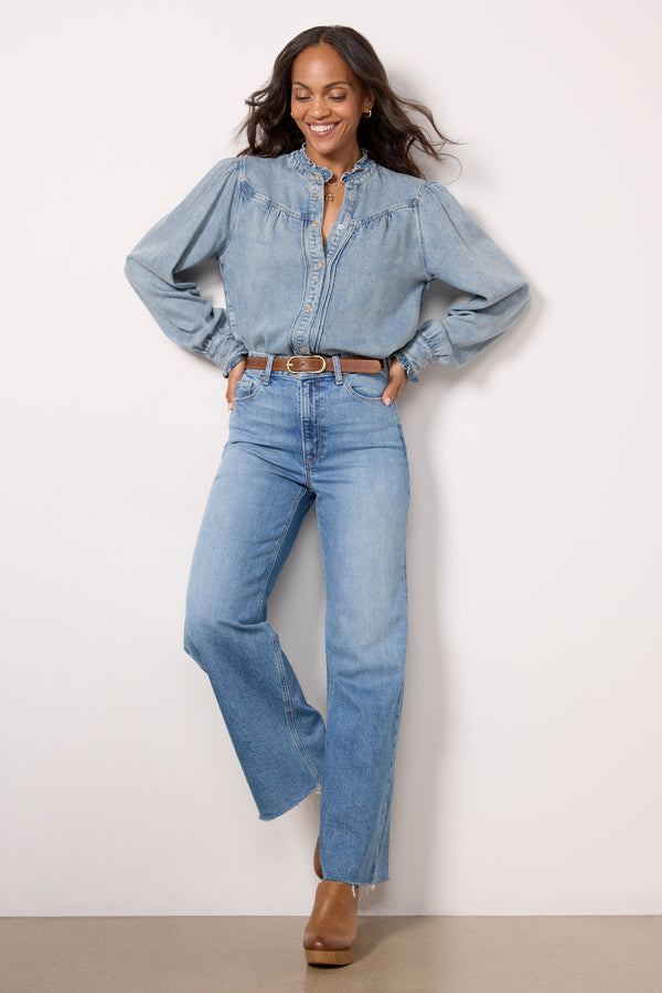 Everve Alanna Shirt Antiqueindigo