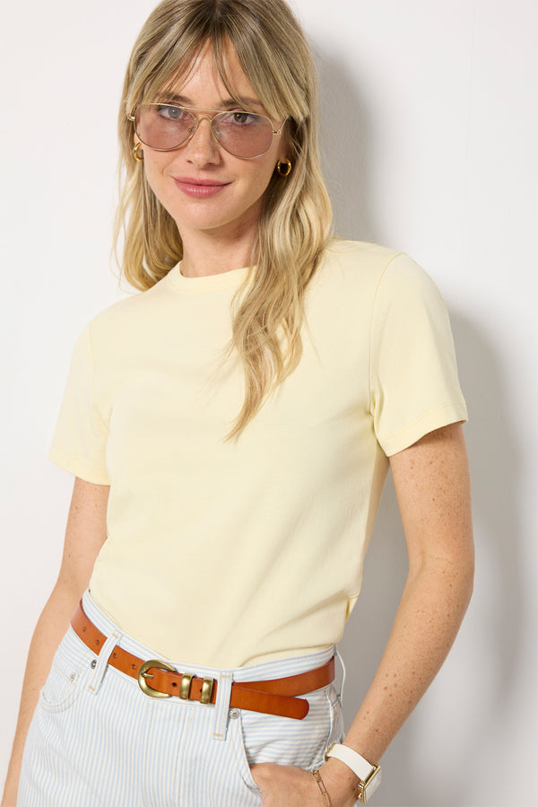 Everve Alba Baby Tee Lemon