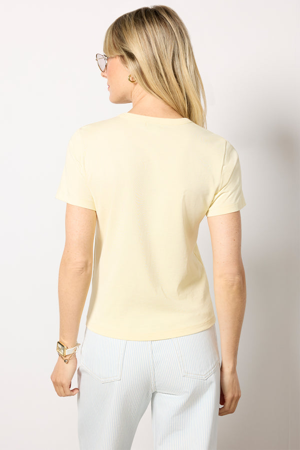 Everve Alba Baby Tee Lemon