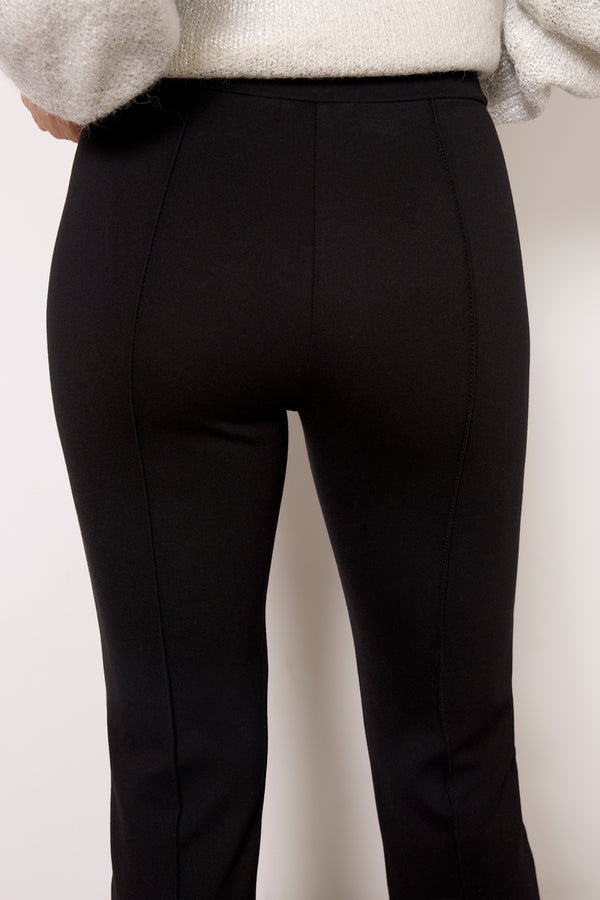 Everve Albee Ponte Pant Black