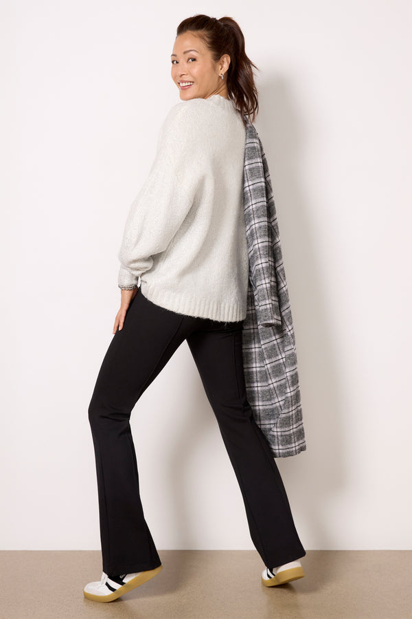 Everve Albee Ponte Pant Black