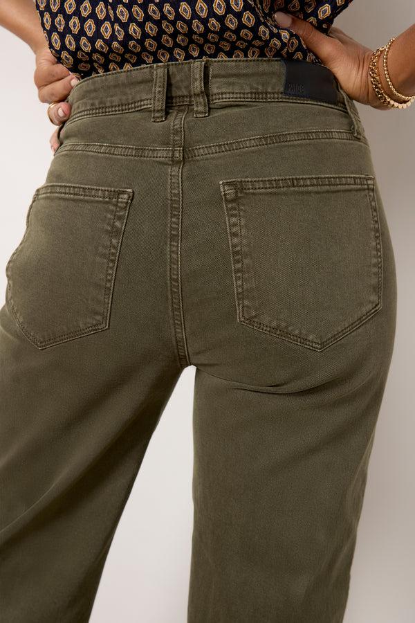 Everve Alexis Workwear Pant Vintagebayougreen