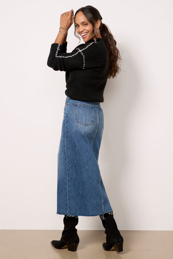 Everve Alice Midi Skirt Fairfax