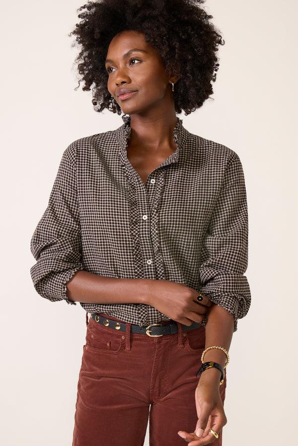 Everve Amelie Shirt Blackpepper