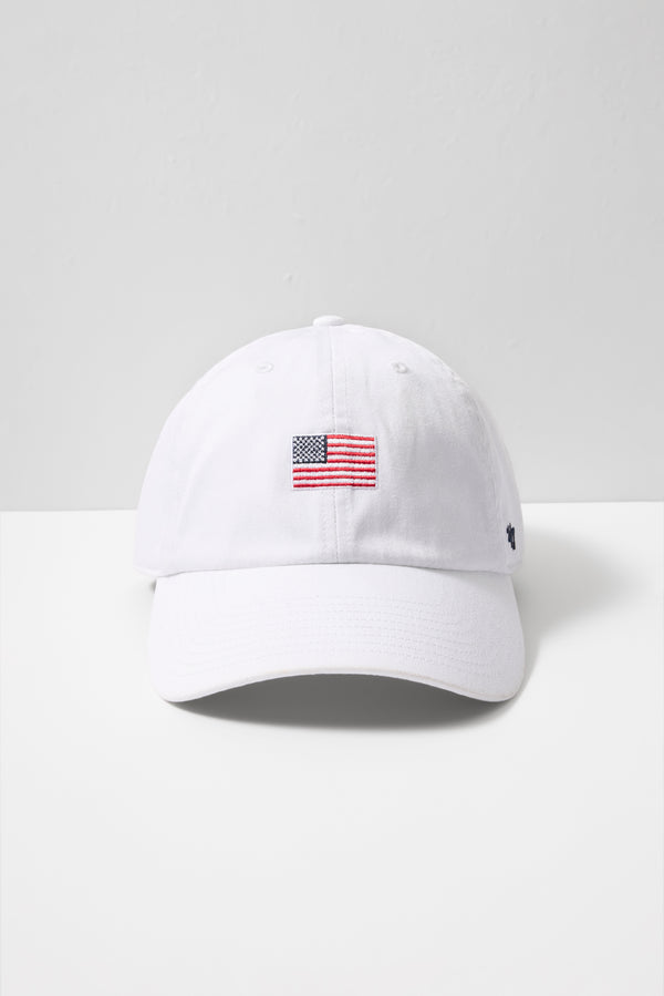 everve Americana Baserunner Hat White