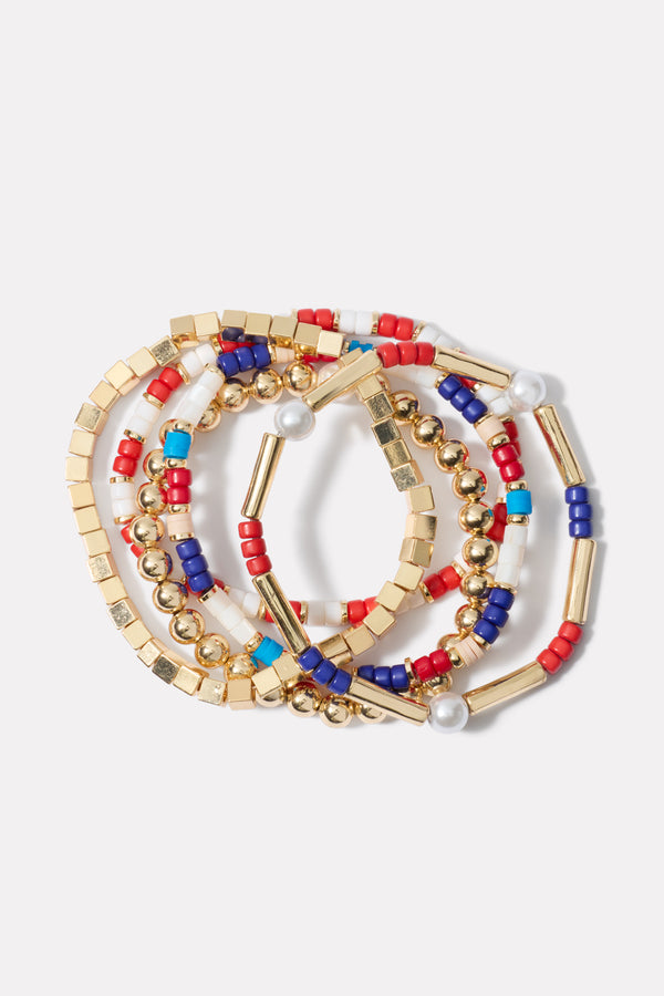 everve Americana Bracelet Pack Red/White/Blue