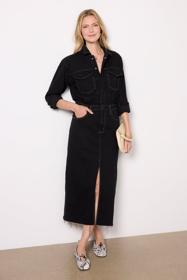 everve Amira Dress Black