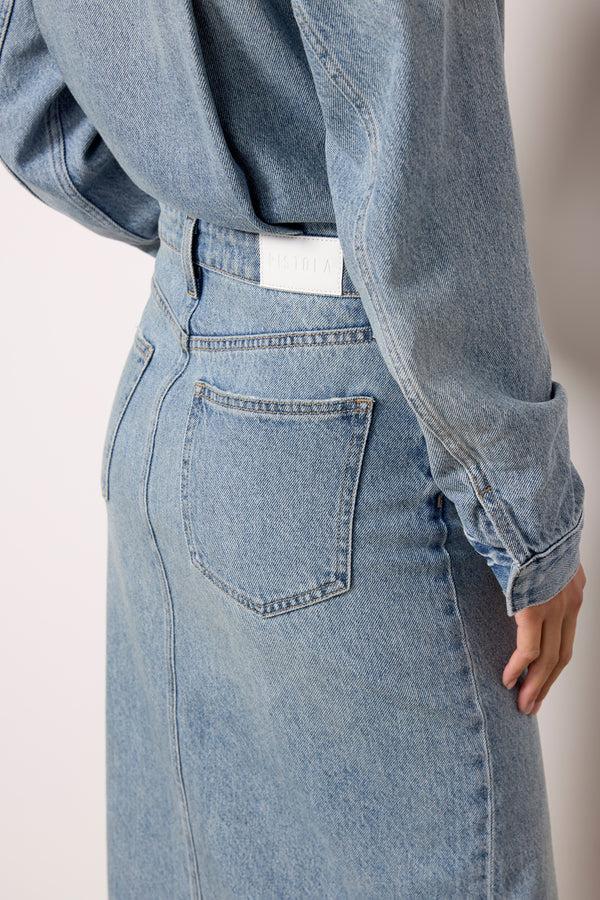 Everve Amira Midi Dress Newport