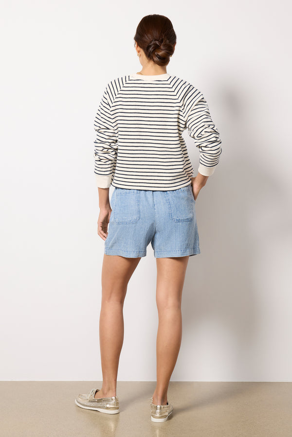 Everve Angie Indigo Short Indigo