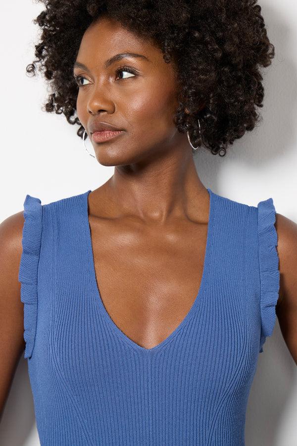 Everve Aniseed Dress Softindigo