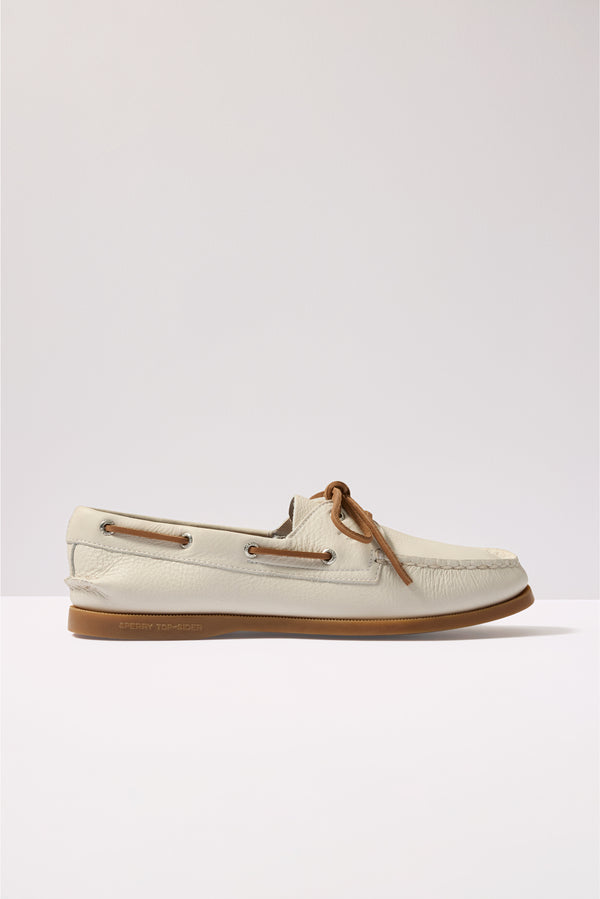 Everve AO 2 Eye Boat Shoe White/Gum