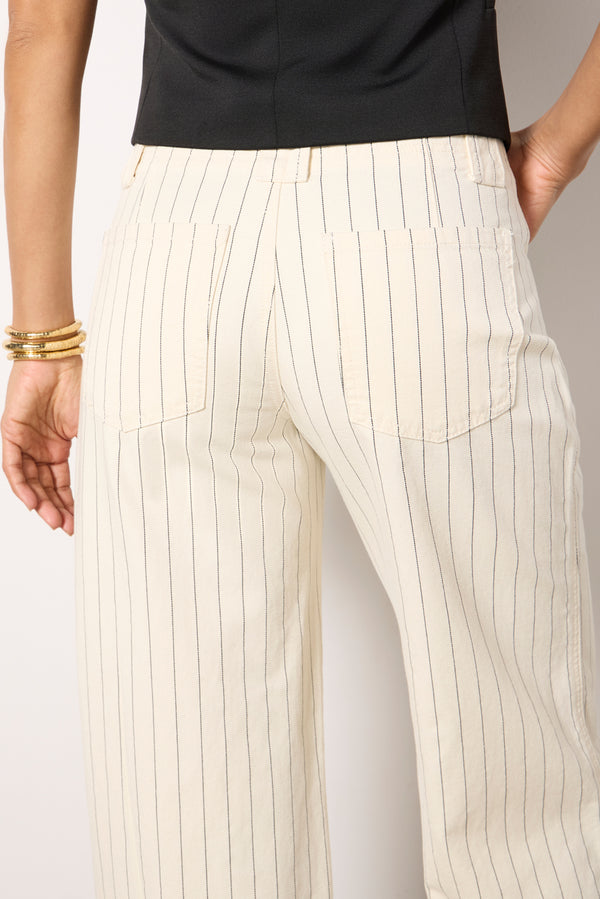Everve Arden Striped Wide Leg Blpn