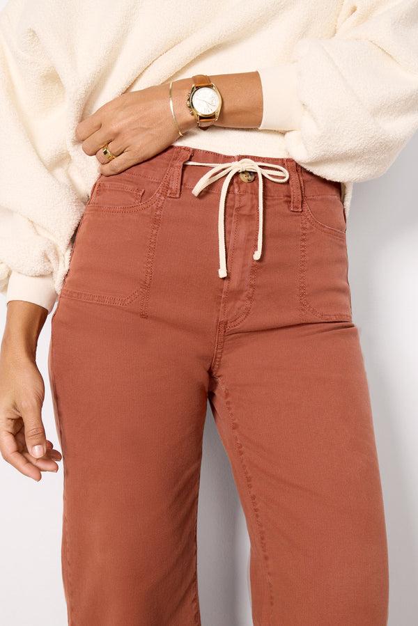 Everve Ari W/ Waistband Tie Vintageclaysuns