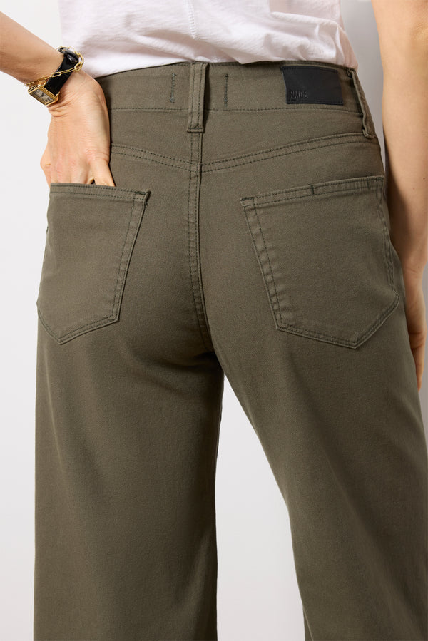 Everve Ari W/ Waistband Tie Vintageforestgreen