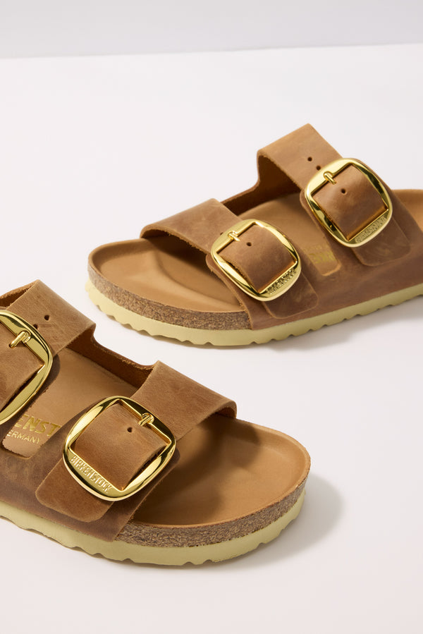 Everve Arizona Big Buckle Cognac