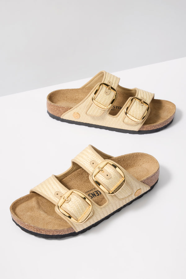 everve Arizona Big Buckle Raffia Natural