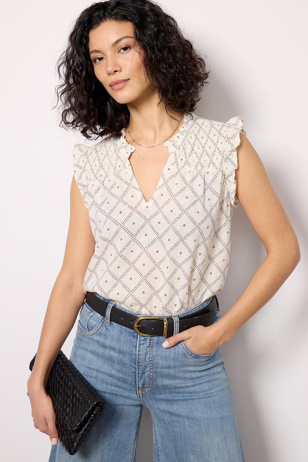 everve Arlene Top Ivoryzanzibar