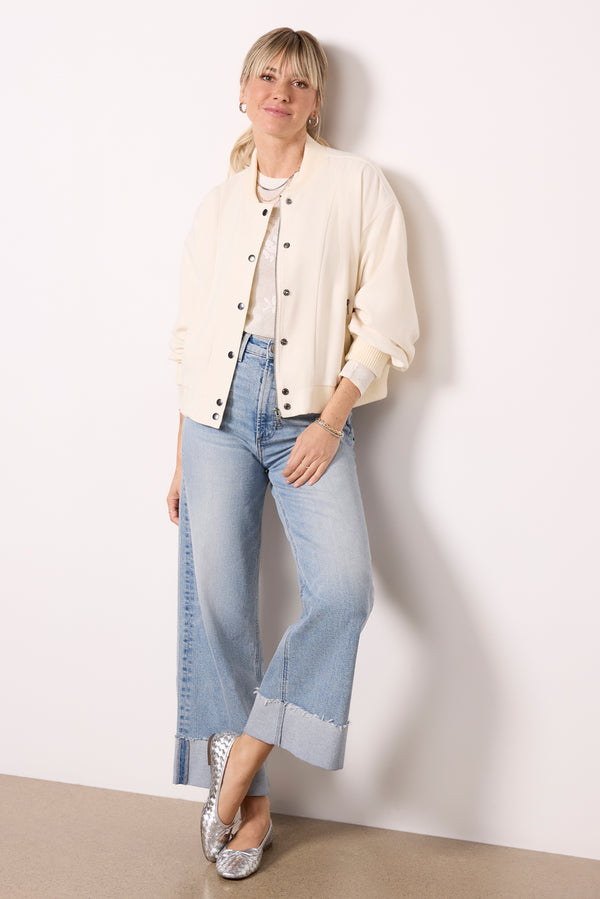 everve Arlo Bomber Ecru