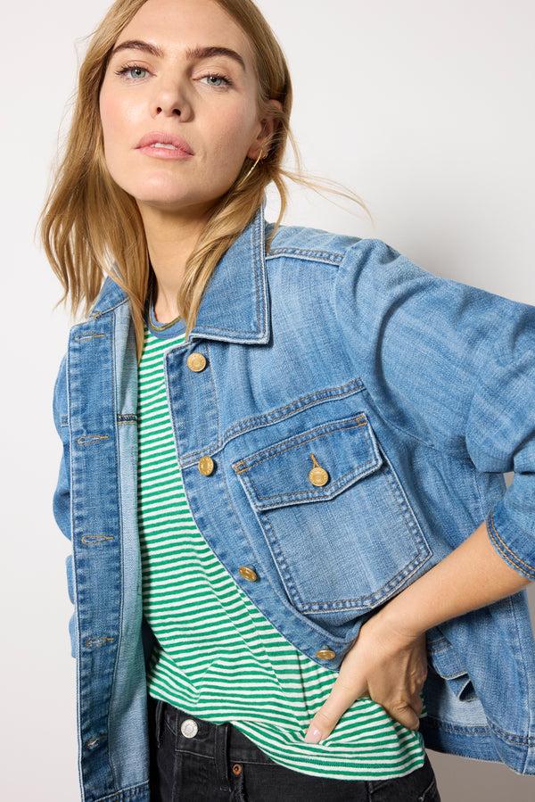 Everve Arya Jacket Mediumwash