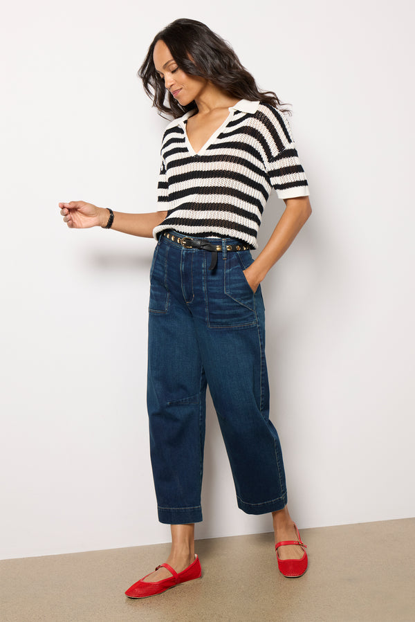 everve Ashton Utility Jean Darkwash