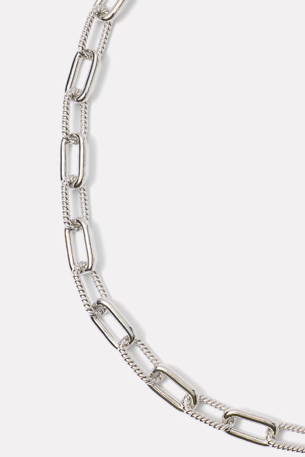 everve Attwell Paperclip Chain Silver