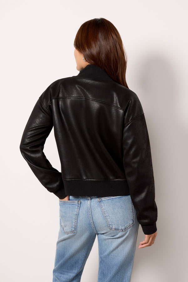 Everve Aviator Bomber Black