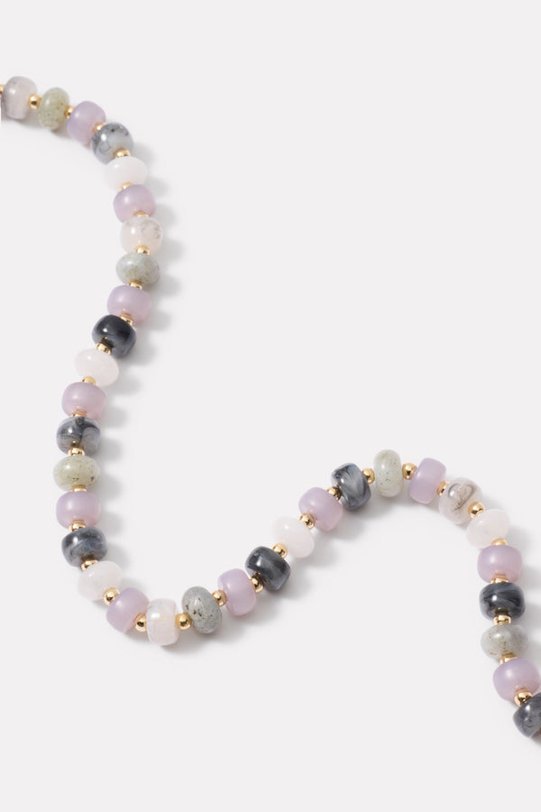 Everve Baxter Beaded Necklace Multi