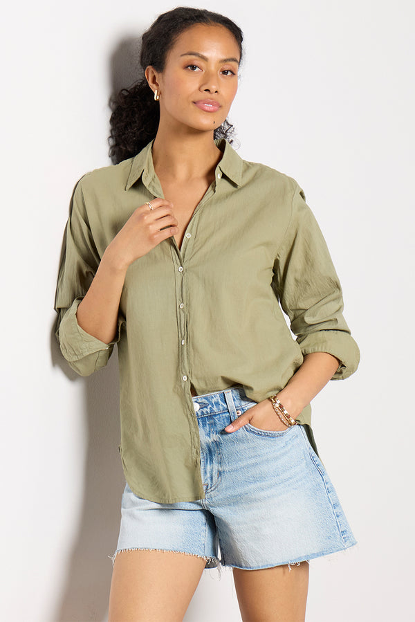 everve Beau Shirt Darkseagrass