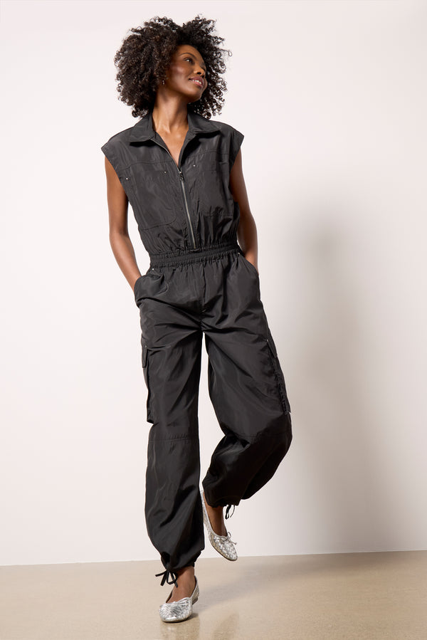 Everve Becca Jumpsuit Black