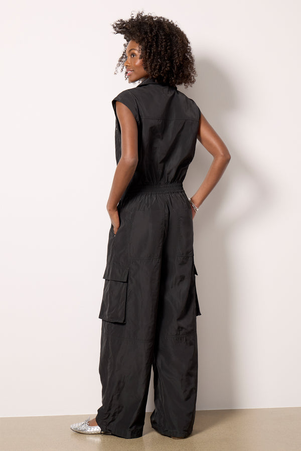 Everve Becca Jumpsuit Black