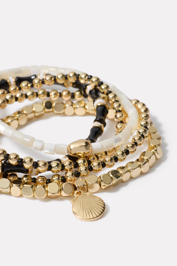 Everve Bermuda Bracelet Pack Black/White