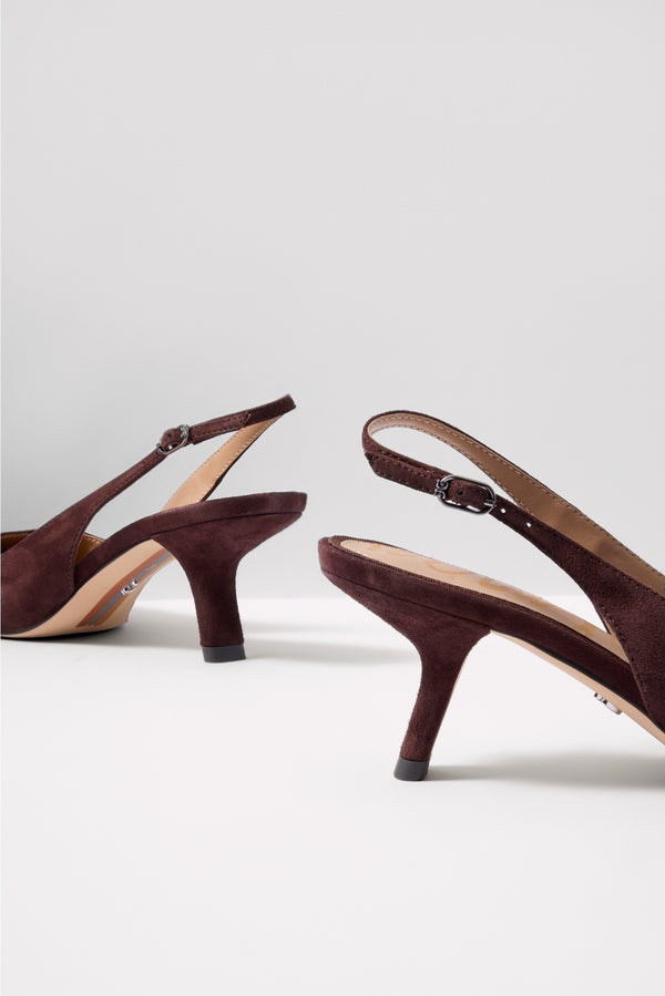 Everve Bianka Sling Back Cafenoir