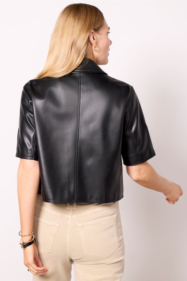 Everve Billie Half Sleeve Moto Black