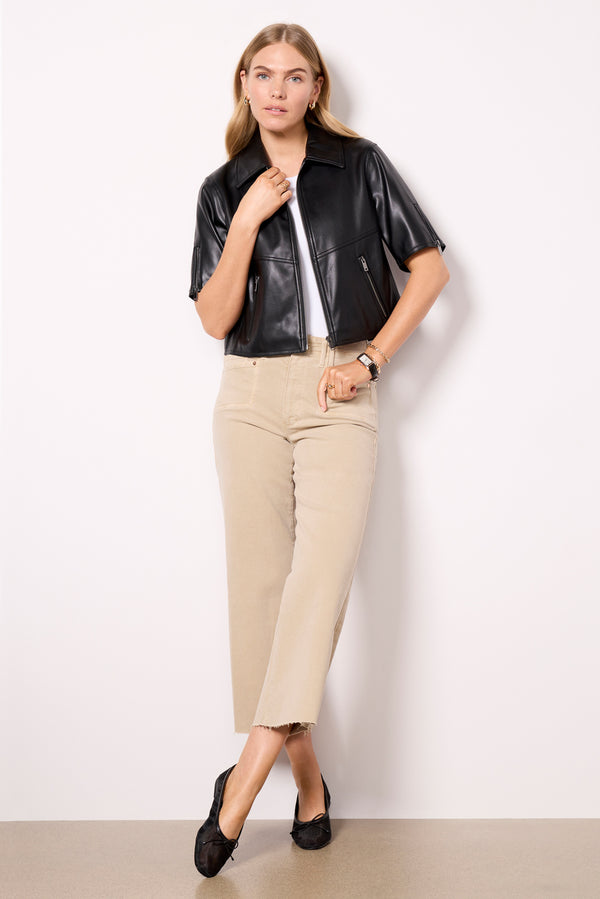 Everve Billie Half Sleeve Moto Black