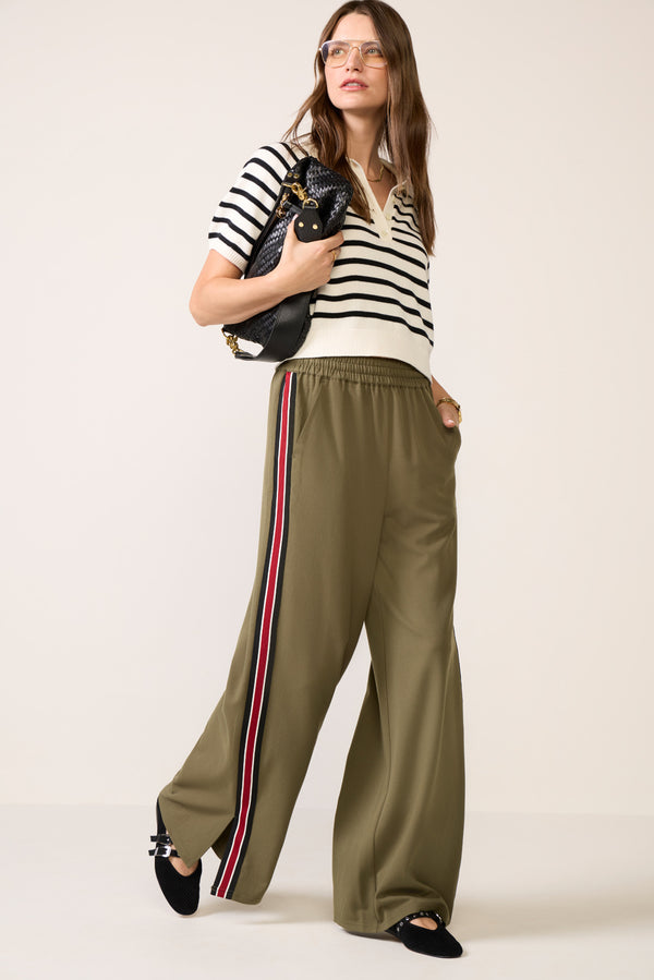 everve Birch Top Pullover Antiquewhite/Black