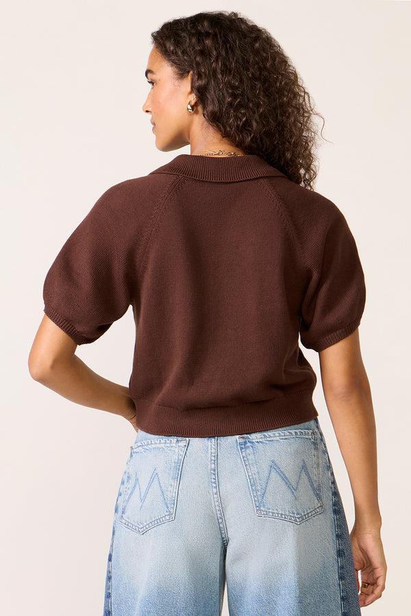 Everve Birch Top Pullover Tamarind