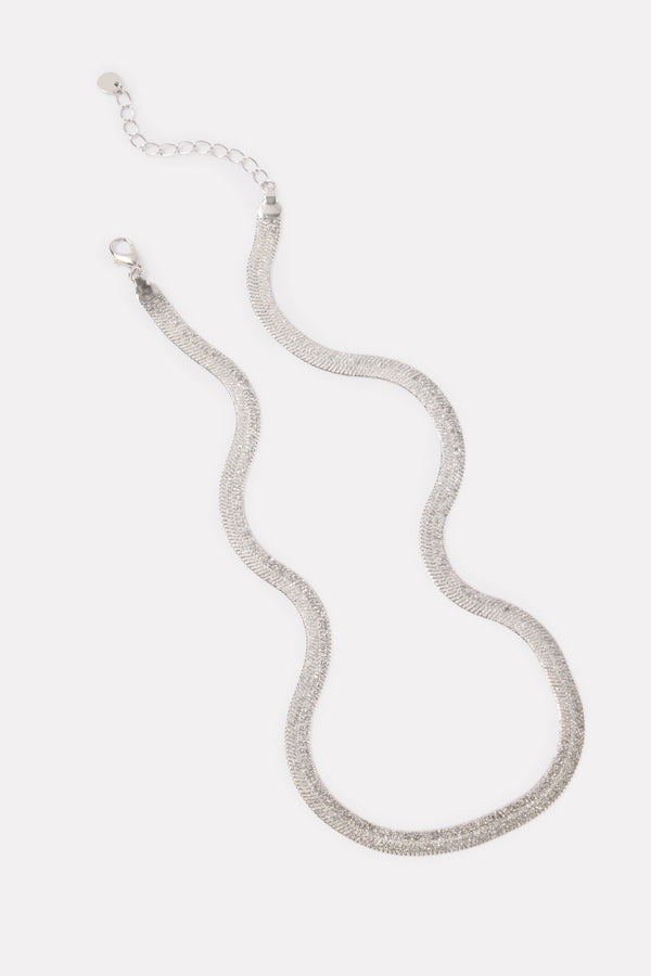 everve Blythe Chain Necklace Silver